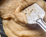 A picture of step 3 of Wheat Flour halwa with jaggery.