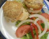 A picture of step 1 of Burger.