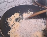 A picture of step 1 of Coconut mawa modak.