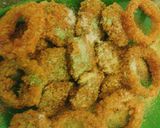 Foto langkah ke 6 dari resep Terong dan onion ring krispi.