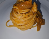 Foto del paso 5 de la receta: Spaguetini con pollo y salsa diabla