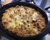 Une image de l'étape 10 de Gratin de chou-fleur au bouillon de crevettes et emmental.
