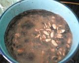 A picture of step 1 of Capirotada.