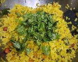 A picture of step 7 of Batata poha.