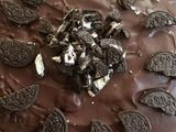 Galletas sin hornear y pastel de queso crema