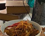 Gambar langkah 4 resipi Ayam kampung masak halia.