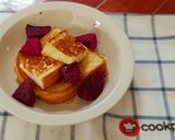 รูปขั้นตอนการทำที่ 4 ของ Red Dragon fruit Honey Toast
