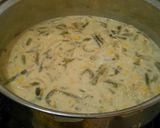 A picture of step 5 of Creamy Chicken with Poblano Peppers (Rajas con Pollo a la Crema).
