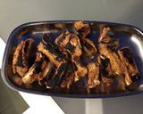 Une image de l'étape 7 de Travers de porc marinés grillés raisin tomate gingembre.