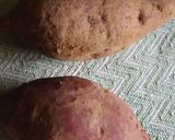 A picture of step 1 of Sweet Potato Chips.
