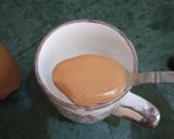 A picture of step 4 of Chocolatey cappuccino.