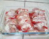 Foto del paso 3 de la receta: "Pechuga  rellena Maga"