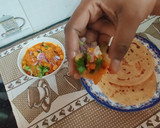மாவுபிசையாமல் எப்படி சப்பாத்தி செய்வது மற்றும் சென்னா மசாலா ரெசிபி ஸ்டேப் 8 புகைப்படம்