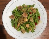 Foto langkah ke 3 dari resep Tumis Buncis Udang Bakso non MSG.