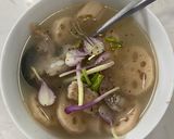 Hình bước làm 1 của món Canh củ sen