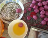 Hình bước làm 5 của món Purple Sweet Potato Sesame Monkey Bread