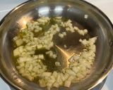 A picture of step 2 of Braised Potatoes with Spinach.