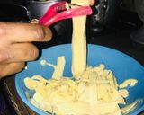 A picture of step 1 of Plantain chips🍽.