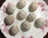 A picture of step 2 of Vegetable Manchurian.