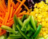 A picture of step 1 of Maggi buddha bowl.