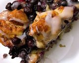 A picture of step 5 of Blueberry Cinnamon Roll Bake#mycookbook.