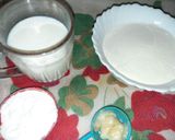 A picture of step 1 of Tricolour Peda.