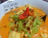 Foto langkah ke 6 dari resep Sayur Santan Labu Siam Tahu 🍲🍥 Simpel, Cepat, Mudah.
