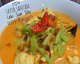 Foto langkah ke 6 dari resep Sayur Santan Labu Siam Tahu 🍲🍥 Simpel, Cepat, Mudah.