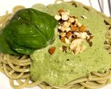 Foto del paso 7 de la receta: Crema de pesto 🍝