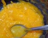 A picture of step 3 of Mango bread pudding.