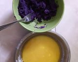 Foto langkah ke 4 dari resep Brownies Kukus Ubi Ungu.