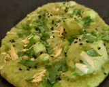 A picture of step 4 of Green Garlic Butter Naan.