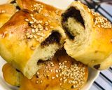 A picture of step 7 of Nutella roll.