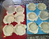 Foto del paso 3 de la receta: Pastelitos con mermelada y chocolate en obleas de empanadillas tipo argentina