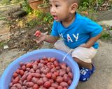 Hình bước làm 1 của món Nhót ngâm đường