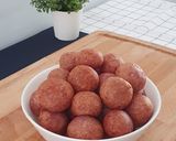 Foto langkah ke 1 dari resep Bola-bola Ubi.