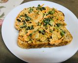 A picture of step 4 of Chickpeas and vegetables sandwich.