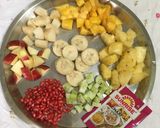 A picture of step 1 of Mixed Fruit Chat.