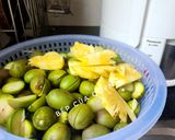 Hình bước làm 1 của món Nước ép cóc thơm
