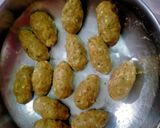A picture of step 3 of Muthiya kabab.