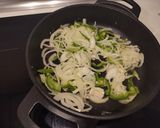 A picture of step 1 of Poor man's potatoes.