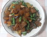 Foto langkah ke 2 dari resep Oseng kikil buncis cabe ijo.