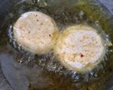A picture of step 4 of Crispy Corn Cutlet.
