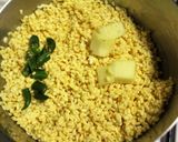 A picture of step 1 of Moong Dal Cheela.