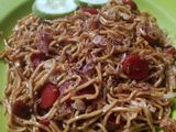 Mie goreng sosis