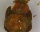 A picture of step 1 of Bread dahi vada.