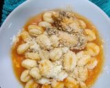 Foto del paso 4 de la receta: Ñoquis de papa con salsa y alitas de pollo
