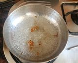 A picture of step 1 of Rice flour mini vada.