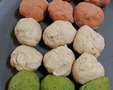 A picture of step 5 of Tricolour Veggies & Panneer Paranthas.