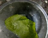 A picture of step 1 of Aloe Vera Halwa.